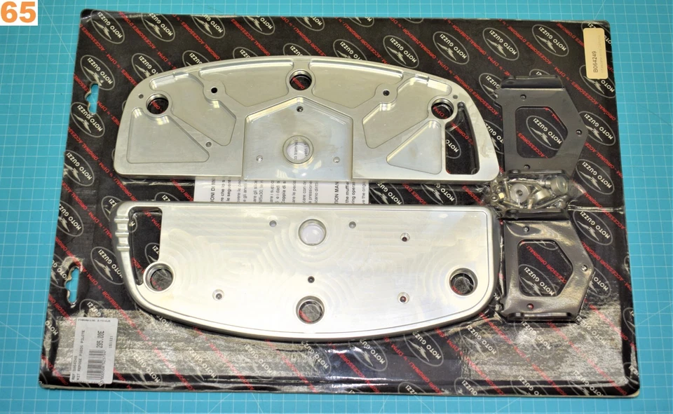 Kit plateforme repose pieds PILOTE alu MOTO GUZZI CALIFORNIA ELDORADO 1400 neuf - Photo 1/1