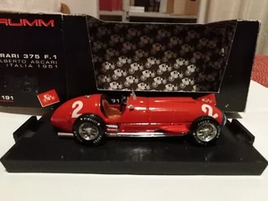 BRUMM 1:43 FERRARI 375 F1 ALBERTO ASCARI WINNER GP ITALIA 1951 CON SCATOLA - Foto 1 di 7