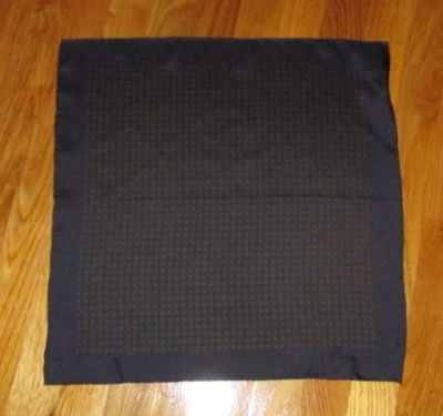 Polo Ralph Lauren Blue Red Green Paisley 100% Silk 17" Pocket Square Italy - Image 1 of 4