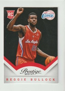 2013-14 Panini Prestige #185 Reggie Bullock rookie card, Dallas Mavericks