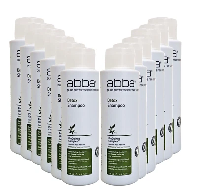 Abba Detox Shampoo -Eliminates Product Build-up 8 Oz - Set of 12 - Image 1 of 4