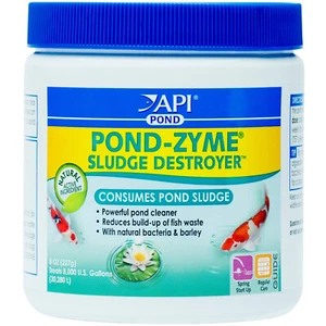 API Pond-Zyme Sludge Destroyer 8oz Pond Cleaner Reduces Koi Fish Waste Build Up - Picture 1 of 2