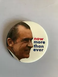 Pulsante campagna Nixon Agnew 72 "Ora più che mai" 3'' - Foto 1 di 2