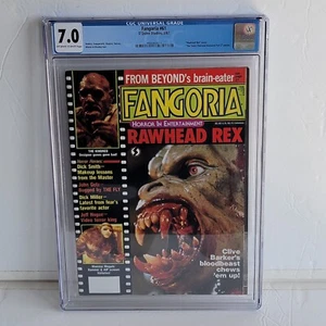 FANGORIA 61 ~ CGC 7.0 ~ February 1987 Rawhead Rex, FROM BEYOND - Picture 1 of 6