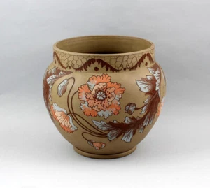 9145007-d Cachepot Blumentopf Übertopf Jugendstil um 1900 27x23,5cm - Picture 1 of 3