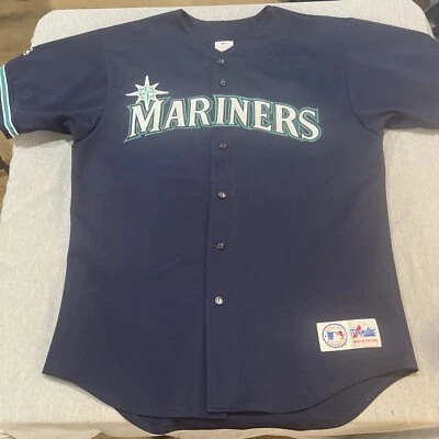 vintage Seattle Mariners ken griffey jr majestic jersey - Image 1 of 4