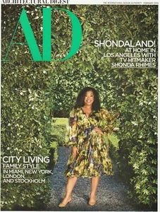 Architectural Digest Magazine February 2019 Shonda Rhimes Miami Modern Shinola - Picture 1 of 2