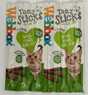 Webbox Tasty Sticks Cat Treats - Various Flavours Available - Image 1 of 4