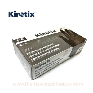 Nitrile Gloves Mechanic Grade 4 Mil, 100pc pack, 100 Microns SIZE LARGE - Picture 1 of 5