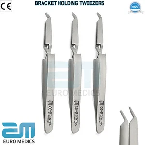 Orthodontic Bracket Holding Placing Tweezers Braces Holder Reverse Ortho Care X3 - Picture 1 of 2