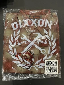 Dixxon Flannel Co Juarez Pre Pleat Limited Sold Out Xl New Bag  Harley Hot Rod - Picture 1 of 1