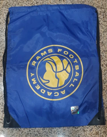 Los Angeles LA Rams 2023 Training Camp Academy Drawstring Bag 7/31/23 SGA Cover