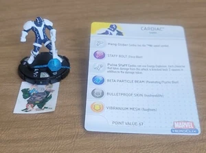 =HeroClix Marvel WEB OF SPIDER-MAN Cardiac 041 con tarjeta = - Imagen 1 de 1