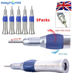 5Pcs EASYINSMILE Dental slow low handpiece Straight Nose Cone NSK E-type Motor - Picture 1 of 10