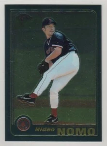 2001 Topps Chrome Traded #042 Hideo Nomo Red Sox BV$3 - Picture 1 of 1