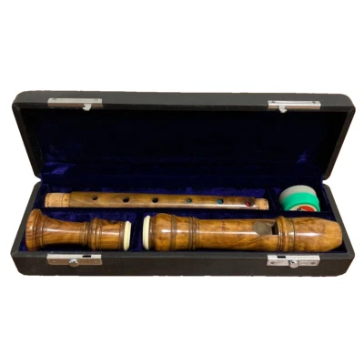 MOECK Old Type Rottenburg Wooden Alto Recorder Operation has been confirmed 50cm - Image 1 of 4