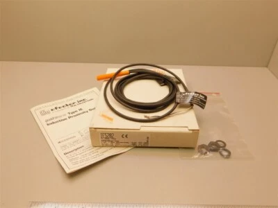 ifm efector IE5202 Inductive Prooximity Sensor, 8mmD, 2mm Range Nonflush PNP/NPN - Image 1 of 2