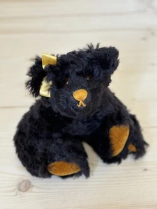 1997 Lindy’s Bears Special Edition 6” Jointed Mohair Bear “Blackbird” - Picture 1 of 4