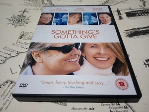 Something's Gotta Give DVD (2004) Jack Nicholson, used. - Imagen 1 de 3