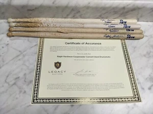 2 PAAR !! Ralph Hardimon Corpsmaster KONZERT GEBRAUCHT Vic Firth Drumsticks mit COA - Bild 1 von 11