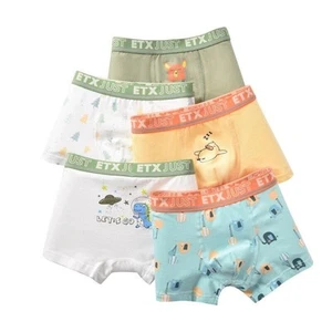 Boys Boxer Shorts Pants Kids Underwear Cotton 6 Pack Briefs Teens 2-20 Years - Picture 1 of 30