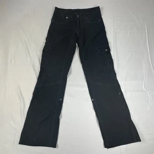 Pantaloni cargo Kuhl Splash roll up neri taglia 4 outdoor escursionismo pesca Gorpcore - Foto 1 di 21