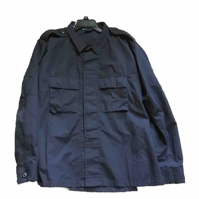 Men's Tactical Shirt PROPPER Black Long Sleeve Military Public Safety Size XL - Image 1 of 4