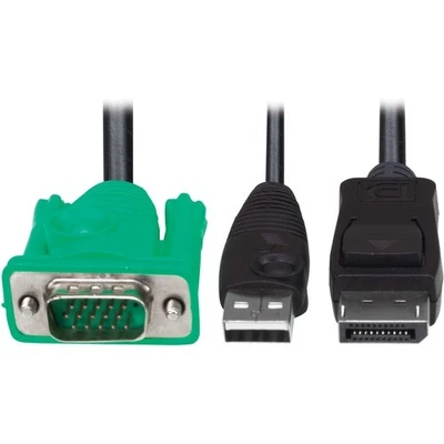 Eaton Tripp Lite Series VGA to DisplayPort and USB-A Adapter Cable Kit for B020- - Image 1 of 4