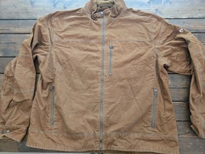 KUHL Burr Jacket in Khaki Color. XXXL. Outdoor. Vintage Patina Dye - Picture 1 of 8