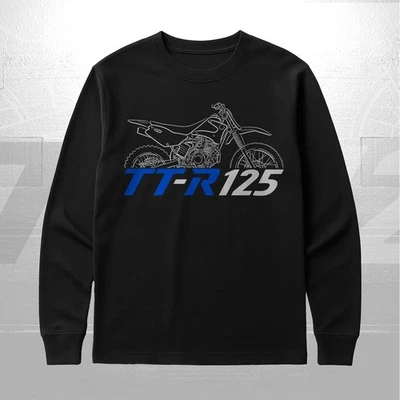 Camiseta manga larga para ventiladores Yamaha TT-R 125 2000-2025 Foto 1 de 4