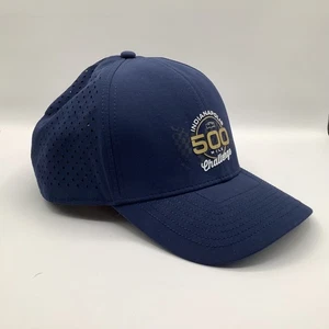 Cappello da baseball Indianapolis 500 Mile Challenge blu navy con cinturino in rete posteriore - Foto 1 di 7