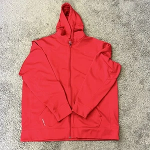 Nike Therma-fit Hoodie Herren XXL Rot Pullover Kapuzenpullover All Red Rare - Bild 1 von 10