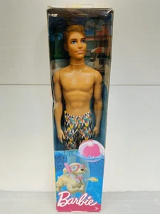 BARBIE Friend - KEN - Bambola Piscina Festa Nuoto Divertimento 2017 -Nuova Sigillata - Foto 1 di 7