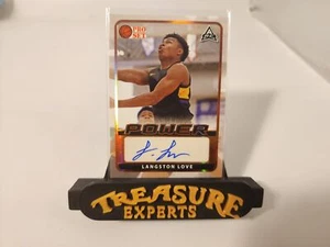 2022 Leaf Pro Set #BA-LL1 Langston Love Power Auto - - Picture 1 of 2