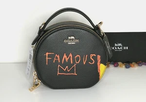 NWT Coach X Jean Michel Basquiat Canteen Crossbody Handbag Shoulder Bag C5657 - Picture 1 of 11