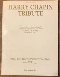 Harry Chapin Tribute : Piano - Vocal by Harry Chapin (1989, Trade Paperback) - Picture 1 of 2