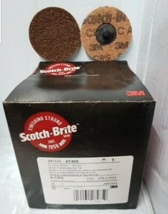 Scotch-Brite Roloc Oberflächenpflegescheibe 07485 braun 76 mm / 3" - Bild 1 von 1
