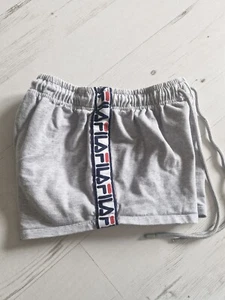 Fila Shorts Size 6 Grey Colour With Fila Logo - Picture 1 of 10