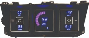 Ford Truck DIGITAL DASH PANEL FOR 1973-1979 Gauges Intellitronix BLUE LEDs!! - Picture 1 of 3