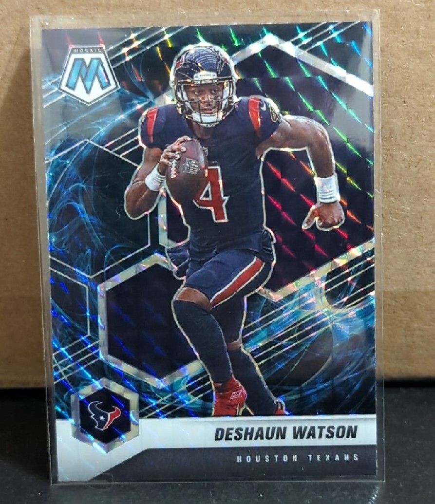 DESHAUN WATSON 2021 Panini Mosaic #85 Genesis Prizm SSP Houston Texans🔥