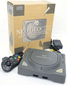 NEO GEO CDZ Console System Boxed CD-T02 Tested SNK Ref 0022504 -NTSC-J-