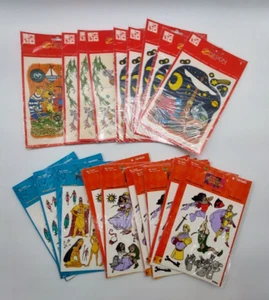 Lote 9x Vintage ZDesign + 10x pegatinas de ventana Herma Disney / 19 pegatinas de ventana - Imagen 1 de 19