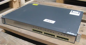 Cisco Catalyst 3750 Series 12-Port Gigabit Switch WS-C3750G-12S-S V14 +RACK EARS - Picture 1 of 12