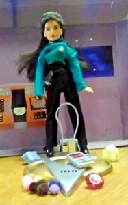 Custom Mego Star Trek TNG Deanna Troi Figure & More - Picture 1 of 1