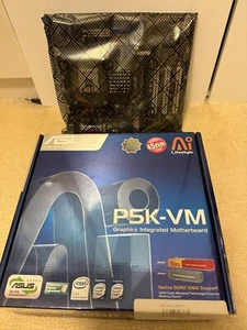 ASUS P5K-VM Motherboard Brand New Sealed - Afbeelding 1 van 2