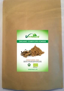 Zertifiziertes Bio Cordyceps Pulver 200g - Bild 1 von 1