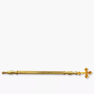 Orthodox Anointing Brush Striuchtsa 7.1" with a metal ball - for myrrh - Picture 1 of 6
