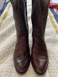 alligator boots ebay