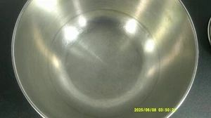 2 Hamilton Beach Stainless Steel Mixing Bowls from Model K Mixer - Picture 1 of 3