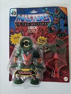 Masters of the Universe Origins LEECH Deluxe Action Figure Orda del Male MOTU - Foto 1 di 4
